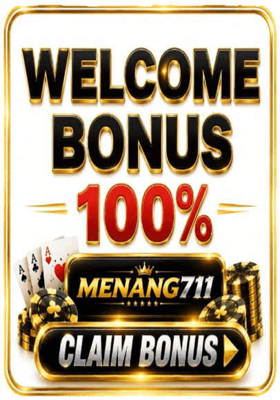WELCOME BONUS 100%